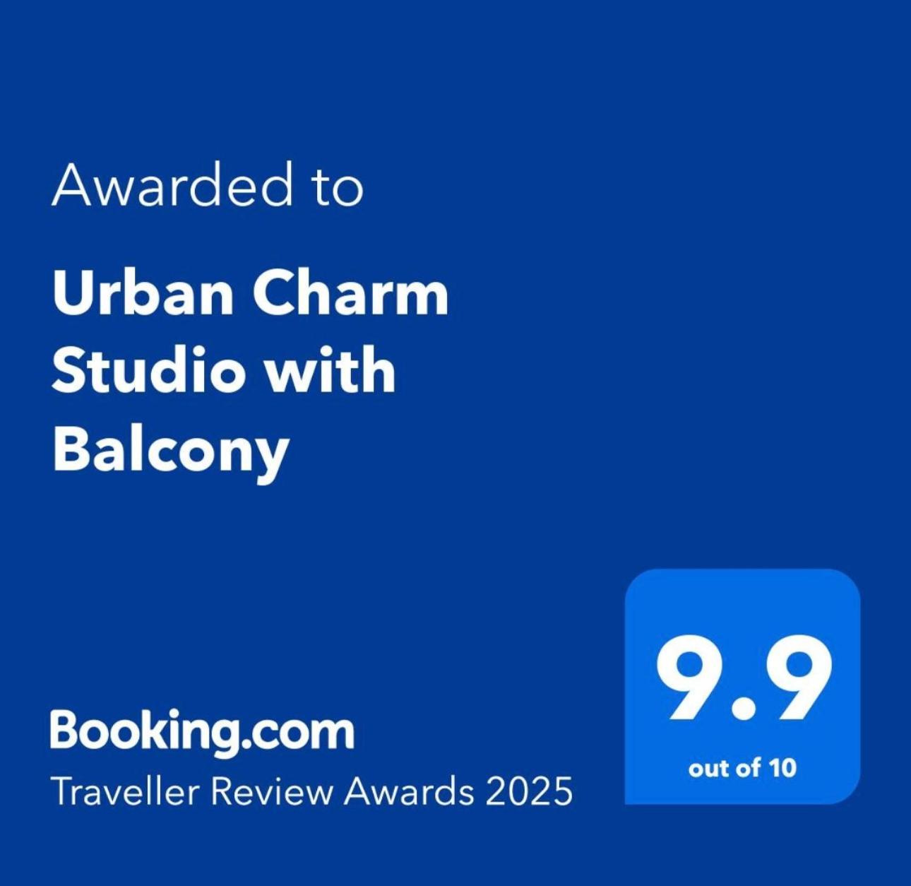 Urban Charm Studio With Balcony Tirana Exterior foto